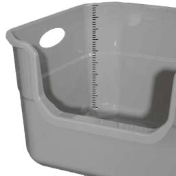 Abra A Caixa De Areia Superior Do Animal De Estimação, Bedpan Do Gato Do Vaso Sanitário, Recipiente De Areia, Sandbox De Gato - Image 5