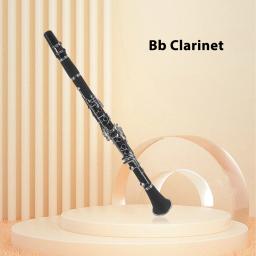 Bb-Binocular ABS Clarinete Set, Clarinete Profissional, Ebonite Instrumento de Sopros, 10 palhetas Chave de fenda, Bracket Handbag - Image 6