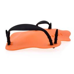 Iniciante mão pás nadadeiras com alça, forma ergonômica, treinamento de natação ultraleve, crianças mergulho ajuda ferramenta, 1 par - Image 5