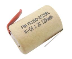 Bateria recarregável para brinquedos de ferramentas elétricas, Ni-Cd, 4, 5Sub C, SC, 1.2V, 1200mAh, 2pcs - Image 5