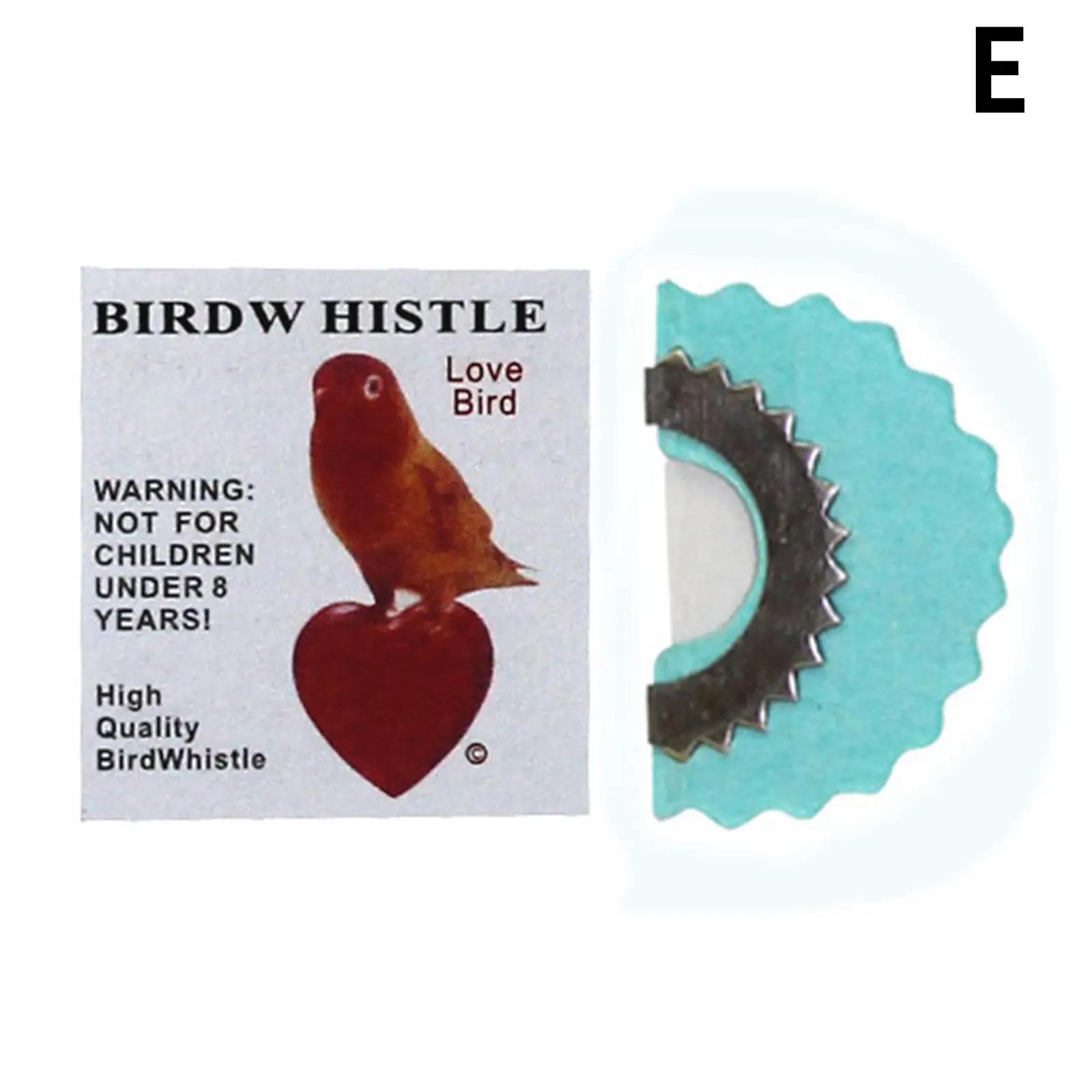 Bird Whistle Sound Props para adultos e crianças, Fun Bird Caller, Tongue Warbler, Magic Noisemaker, Truques Brinquedos, 5pcs - Image 1