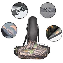Bolsa tática de camuflagem, Soft Case com alças de mochila, caça ao ar livre, tiro Paintball, tiro com arco - Image 2
