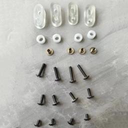 Kit de reparo de capacete de hóquei no gelo, parafuso com porcas, viseiras de capacete de goleiro, fixadores, esportes ao ar livre, rolo de gelo, acessórios de hóquei - Image 2