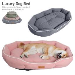 Cama de acolchoamento respirável lavável para cachorro grande, anti-risco, resistente ao desgaste, cesta de gato, cama para cachorros, acessórios para cães - Image 1