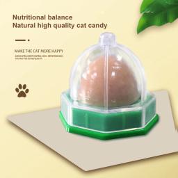 Gato saudável Catnip Bola, Nutrição Doces, Animais fixos Snacks, Lambendo Açúcar, Vitamina Gel, Energia Bola, Snack Brinquedos, Gatinhos Ajuda Digestio - Image 6