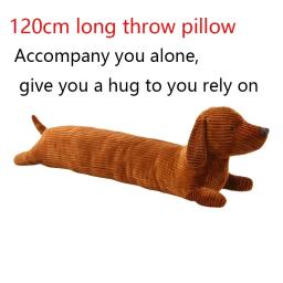 Dachshund Dog Plush Hug Pillow, Soft Durable Stuffed Throw Almofada, Animais Travesseiro para Sofá, Decoração para Casa, Presentes para Crianças, 47in - Image 2