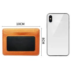 Slim suporte de cartão de visita para homens e mulheres, carteiras, capa, bolsa de moedas, banco, crédito, identificação, estojo, carteira, 1pc - Image 6