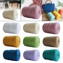Fio De Malha Elástica Para T-shirt De Crochê, Artesanato De Macramé, Fio De Tecido Para Pet Bed, Tapetes, Bolsas Tapetes E Cestas - Image 4