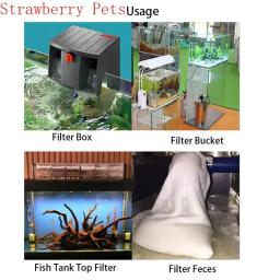 Bom efeito filtro de lavagem de aquário saco mágico almofada filtragem biológica bioquímica limpa para filtro inferior do tanque de peixes - Image 6