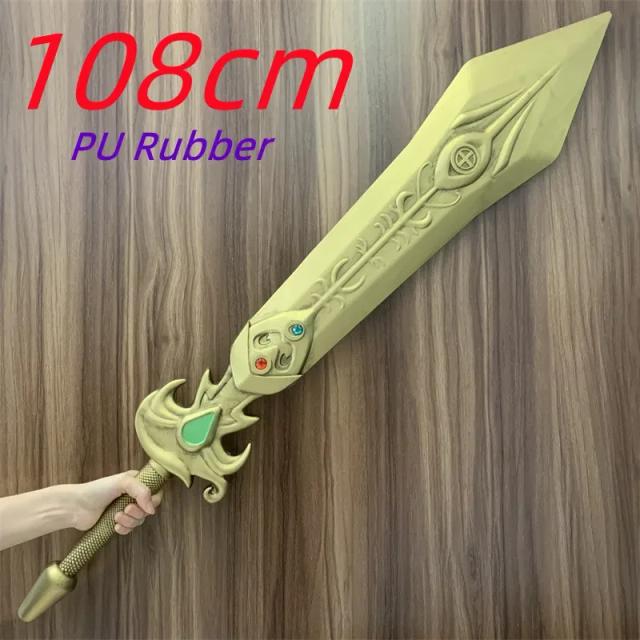 WW-Mestre Yi Espada, Faca Grande, A Arma Wuju Bladesman, Greatsword Cosplay, Segurança PU Borracha, Presente Brinquedos Prop, 1:1
