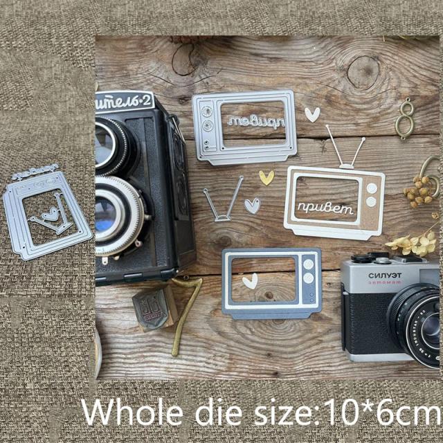 Artesanato Criativo: Moldes de Corte em Metal para Decoração de Scrapbook e Cartões