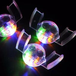 Brilho dente LED Light para crianças, flash piscando cinta boca guarda peça, engraçado piscando brinquedos, Fontes do partido para crianças - Image 2