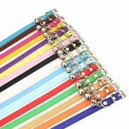 PU Coleira De Couro Animal de Estimação Coleira de Cachorro Gatos Doces Suprimentos Coleira de Cachorro Colarinho Coleiras Para Animais de Estimação Rosa Perroо шейник для кошек Acessórios Do Cão - Image 4