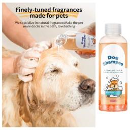 Lasting Fragrância Pet Shower Gel, Shampoo para cães, limpeza hidratante, cabelo liso, coceira Worm Repelente, suprimentos limpos - Image 4