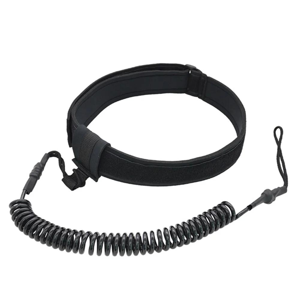 Coiled SUP Leash para esportes aquáticos, Stand Up, Paddle Board, prancha Leash Stay On Board, cinta de cintura, 6mm, atacado - Image 1