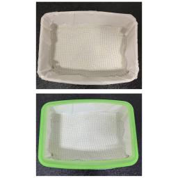 Cat Litter Box Mesh Liner Malas, Forros de excremento, Saco De Areia Do Gatinho, Filtro Pet, Higiênico, 10Pcs por Pacote - Image 2
