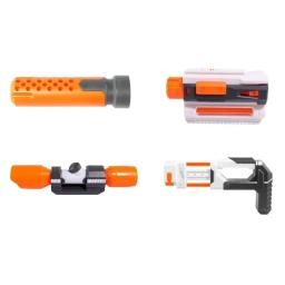 Pistola de brinquedo compatível com peças modificadas, dispositivo de observação de silenciador para n-strick elite series, acessórios de montagem diy para crianças meninos - Image 3