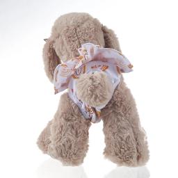 Hanpanda reusável fraldas para cães durável & lavável sanitário envolve calcinha para animais de estimação do sexo feminino com forte e flexível velcro - Image 5