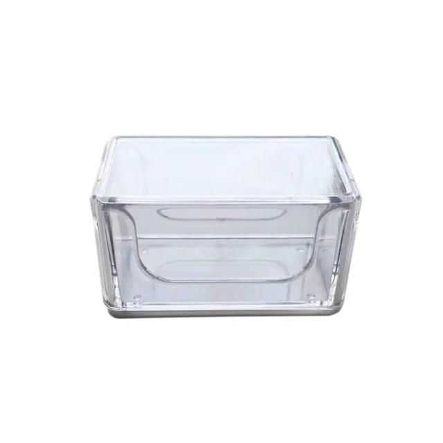 Caixa de Giz Acrílico Transparente para Bilhar e Snooker - 1 e 2 Grades