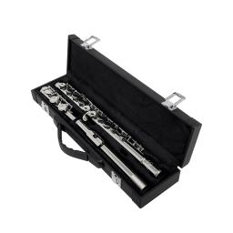 Slade 16 buracos abertos fechados c chave profissional flauta transversal instrumento musical de concerto com caixa pano de limpeza luvas vara - Image 2