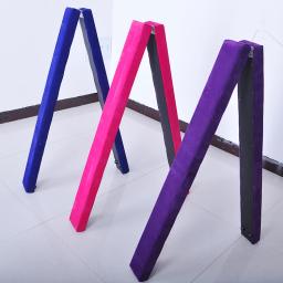 Madeira Folding Balance Beam para Ginástica Formação, ajustável, Hot Sale - Image 3