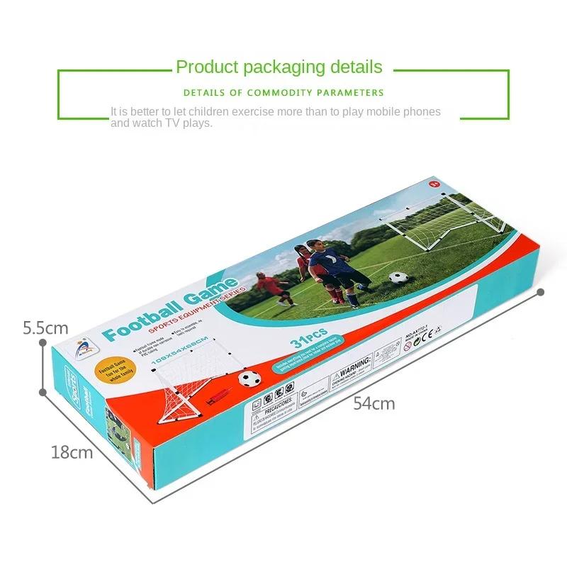 Rede de Futebol Dobrável para Crianças, Jogo Exterior e Interior, Mini Ball Set, Goal Toys, Jogo ao ar livre, Playset Indoor, Bola, Futebol, Outdoor - Image 1