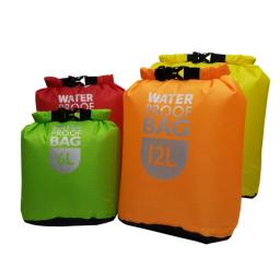 Saco seco impermeável exterior, saco do armazenamento, forma contínua, surfar claro, natação, acampamento, caminhando, pesca, transportando, 6L, 12L, 24L - Image 2