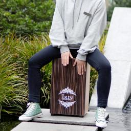 Cajon-Cajon portátil tambor com saco, percussão instrumento musical, compacto, madeira, viajando caixa, bateria de mão, desempenho, tambor - Image 6