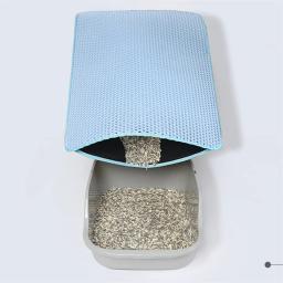 PVC dobrável pet litter mat, tapete impermeável, durável trapping pet carpet, almofadas de cama, suprimentos limpos, saúde segurança, 2023 - Image 6