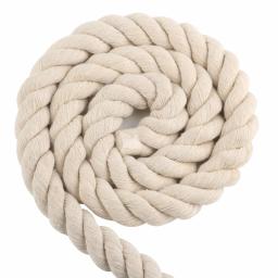 Corda trançada de juta natural para artesanato DIY, corda de ligação de algodão, corda decorativa, 2-20mm, presentes - Image 5