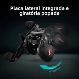 Piscifun carbono xcs carretel de arremesso 8kg arrastar 156g carretel de pesca de arremesso 8.1:1 relação de engrenagem sistema de freio duplo carretel de fundição de quadro carp fishing reel - Image 4