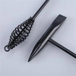 Martelo de escória de soldagem, cabo de mola, martelo de lascar de soldagem, aço de alto carbono 300 500g, remoção de ferrugem, martelo de escória de soldagem - Image 2