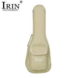 Irin 24 Polegada ukulele saco 4 cordas hawaii guitarra mochila alça de ombro ajustável tote caso acolchoado instrumento música acessórios - Image 1