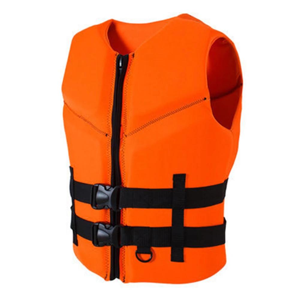 Terno de sobrevivência de flutuabilidade adulto Neoprene ajustável, Casaco salva-vidas para esportes aquáticos, Quente, Resistente ao desgaste, Macio, Seguro para nadar pesca marítima - Image 1