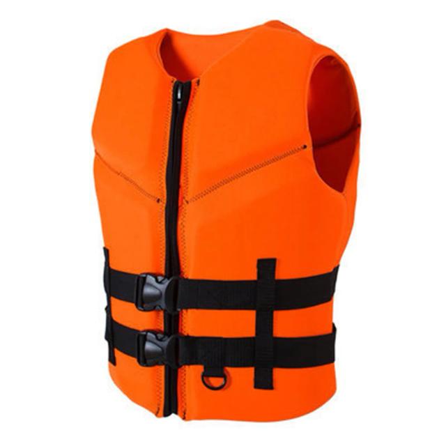 Terno de Neoprene Ajustável para Adultos - Casaco de Flutuabilidade Quente e Seguro para Esportes Aquáticos e Pesca Marítima