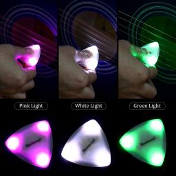 Escolhas De Guitarra Luminosa Personalizadas, Caneta De Guitarra, Instrumento De Música, Substituição De Plectruns, 3Pcs - Image 6