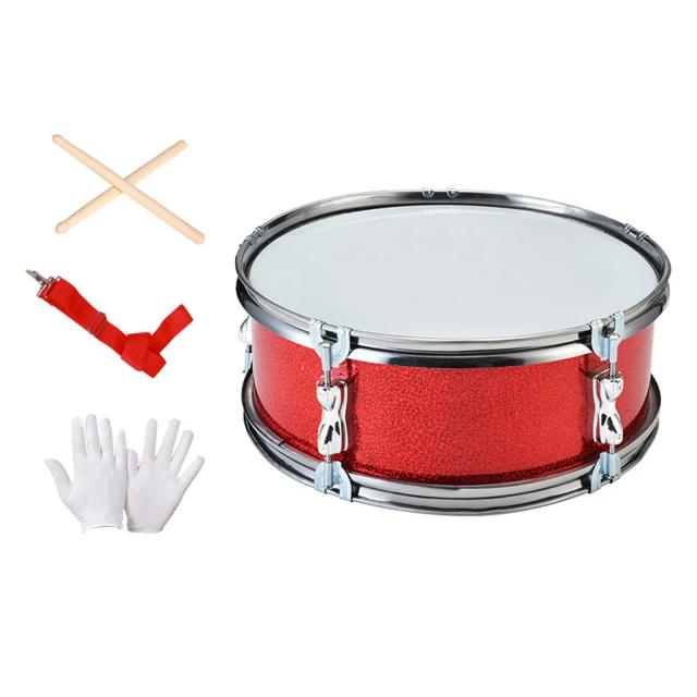 Snare de 11 Polegadas: Tambor de Percussão Ideal para Meninas Iniciantes e Presentes de Aniversário