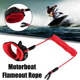 Barco Segurança Lanyard Start Stop Kill Switch Tether Cord para Jet Ski, A maioria Board Engine Parts Acessórios, JT900, JT1100 - Image 3