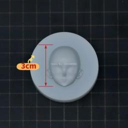 Girl Body Silicone Mold, DIY para fazer Ultra Light Polymer Clay, Cartoon Character, Proporção correta, Modeling - Image 4