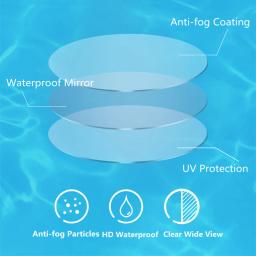 Óculos de natação profissionais para homens e mulheres, impermeáveis, anti-nevoeiro, proteção UV, óculos de piscina para adultos, óculos de água ajustáveis - Image 5