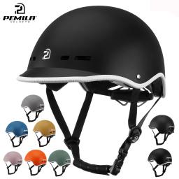 PEMILA-Capacete de Bicicleta para Adultos, Ciclismo Urbano, Capacete de Bicicleta Ajustável, Scooter, Estrada, BTT, Comutador Urbano - Image 1