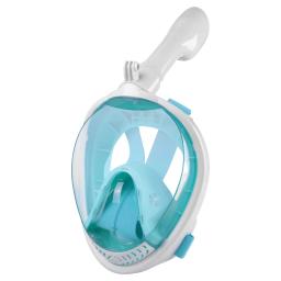 Máscara Full Face Snorkeling, Óculos De Mergulho, Tubo Duplo, Silicone, Full Dry, Esportes Aquáticos, Novo - Image 4