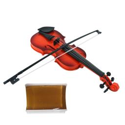 Minúsculo violino simulação violino acústico brinquedo prática corda instrumento musical cedo brinquedos educativos para crianças iniciantes - Image 2