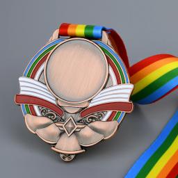 Medalha em branco personalizado medalhas genéricas para qualquer competição futebol boxe correndo medalha troféu medalhas de ouro escola lembranças esportivas - Image 5