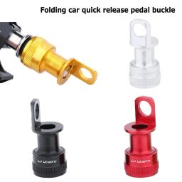 Quadro de extensão portátil Bike Pedal, adaptador de fixação, suporte de fivela de pedal de liberação rápida - Image 1