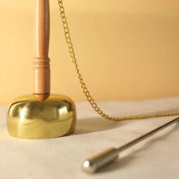 Tibetano Tingsha Hand Bell, Instrumento Musical, Sinos diatônicos, Jingle Bells - Image 1