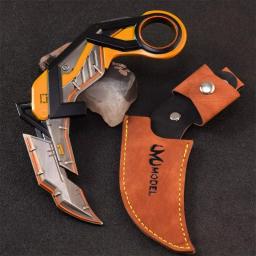 Espada Metal Samurai, Arma Valorant, Periféricos de Jogo, Coleções de Modelo, Brinquedos Artesanais, RGX 11z Pro Karambit, 17cm - Image 4