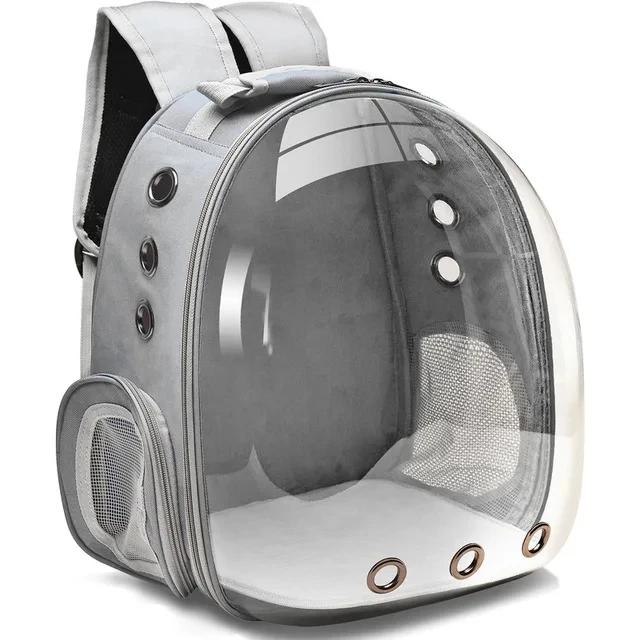 Transparente Pet Carrier Backpack, Cápsula Transparente, Bubble Pet Backpack, Pequeno animal filhote de cachorro Kitty e pássaro, respirável para viagens - Image 1