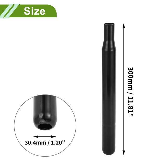 X Autohaux Espigão de Selim de Bicicleta Aço Inoxidável Universal Durável 25,4/27,2/28,6/31,8 mm