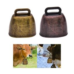 Sino de pastoreio estilo vintage, sinos altos, sino premium de vaca de metal, pequeno ornamento para cachorro, ovelha, acessórios para animais de estimação - Image 4